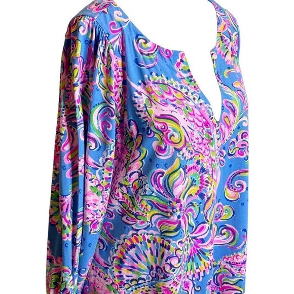 Lilly Pulitzer Cath dress in mermaid grotto size XL - Picture 6 of 16